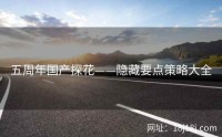 五周年国产探花——隐藏要点策略大全