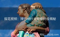 探花视频：排行榜行业观察终极揭秘